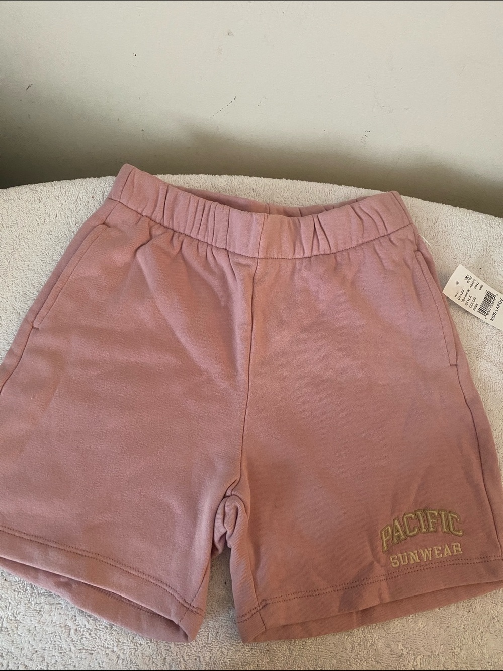NWT Pacific Sunwear Dusty Pink Athletic Lounge Shorts